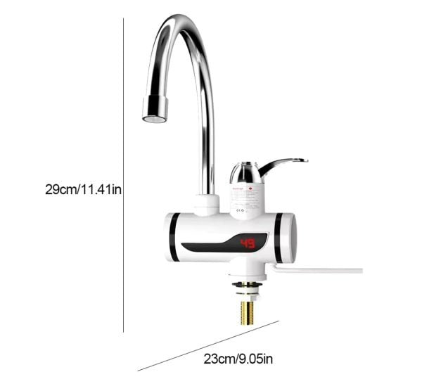 Electric Water Heating Tap Shock Proof Design